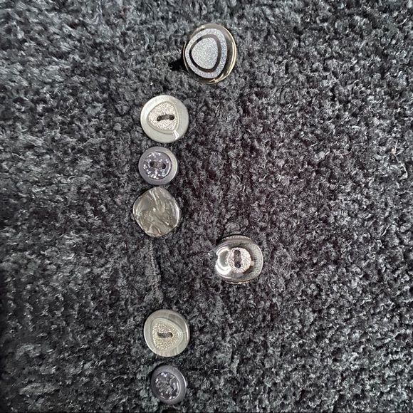 APRIL CORNELL BLACK CHENILLE SWEATER - Picture 6 of 9